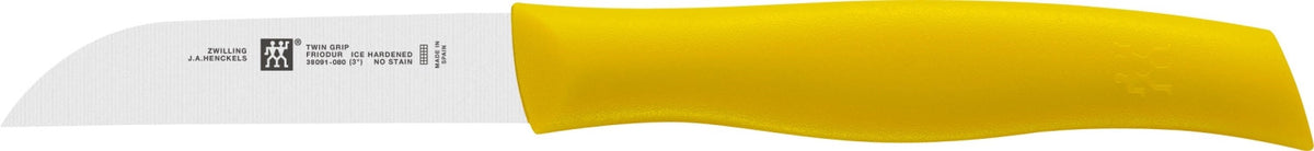 TWIN Grip Gemüsemesser, gelb in Gelb präsentiert im Onlineshop von KAQTU Design AG. Zutaten ist von Zwilling