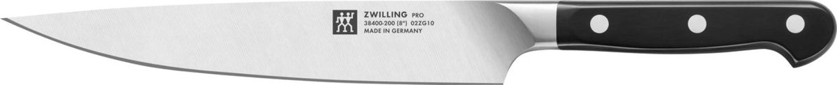 Zwilling Pro Messerset, 3-tlg. (Spick-, Fleisch-,Kochmesser) in Silber präsentiert im Onlineshop von KAQTU Design AG. Küchenmesser ist von Zwilling Kitchen