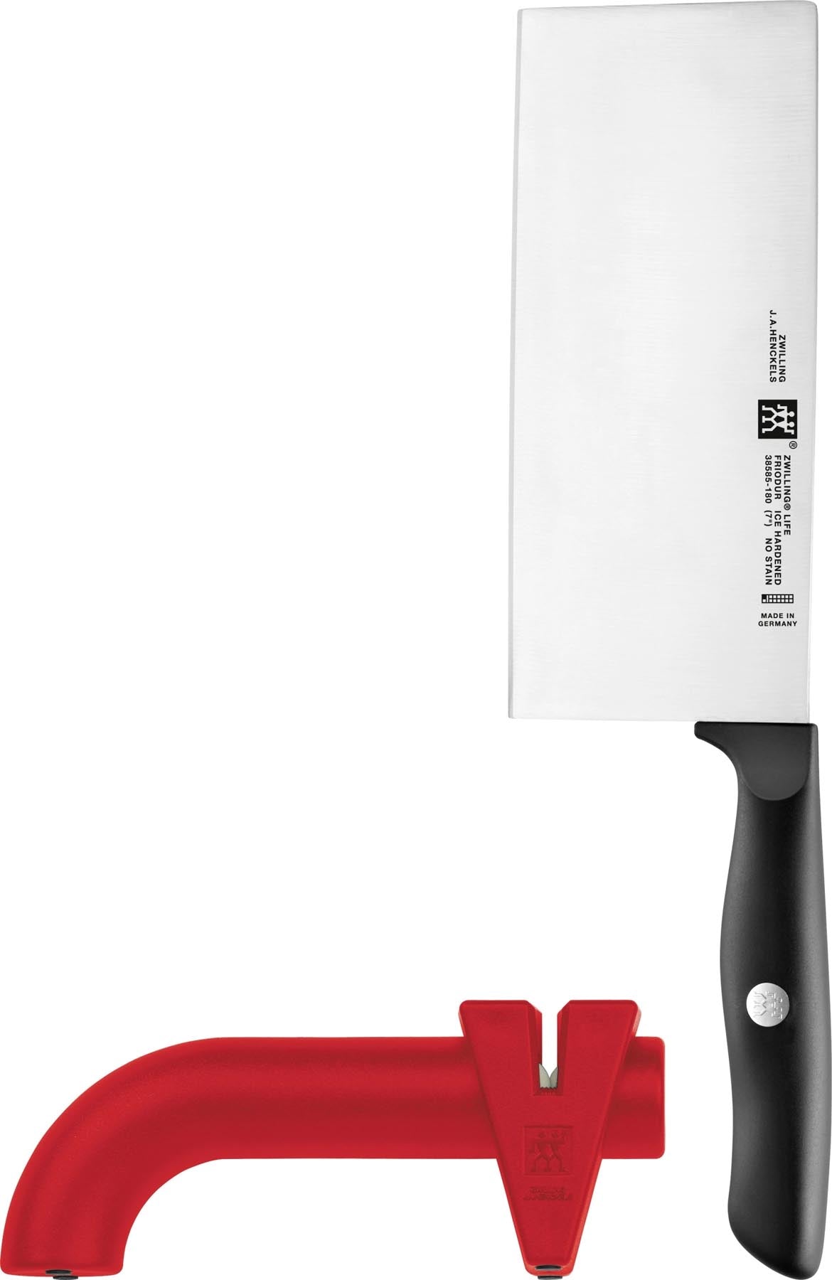 2tlg. Life Messerset (Chin.Mes.+Schärf) in Mehrfarbig präsentiert im Onlineshop von KAQTU Design AG. Küchenmesser ist von Zwilling