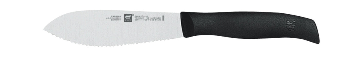 TWIN Grip Brötchenmesser 110 mm in Schwarz präsentiert im Onlineshop von KAQTU Design AG. Küchenmesser ist von Zwilling Kitchen
