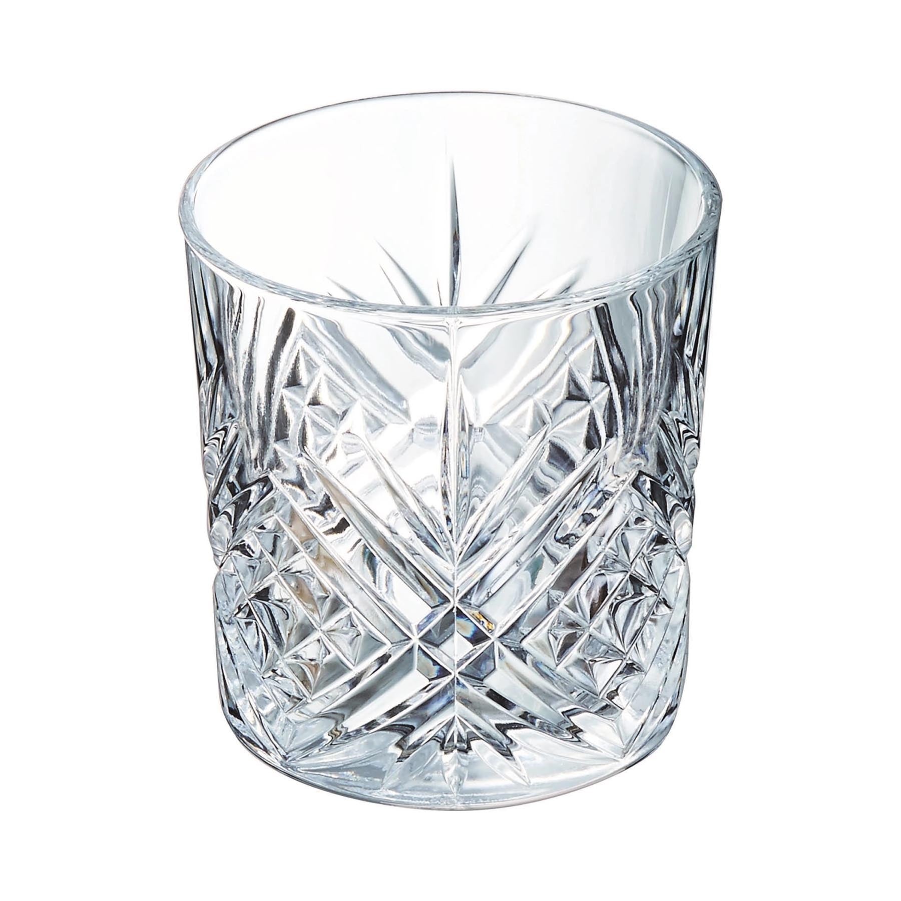 Stilvoller Broadway O/F Becher (0,3 l) aus klarem Glas von Arc, perfekt für Whisky und edle Getränke, mit modernem Design und hochwertiger Verarbeitung.