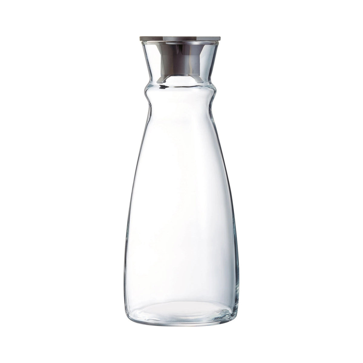 Fluid Karaffe 1lt mit Stopper in Transparent präsentiert im Onlineshop von KAQTU Design AG. Weinzubehör ist von Arc