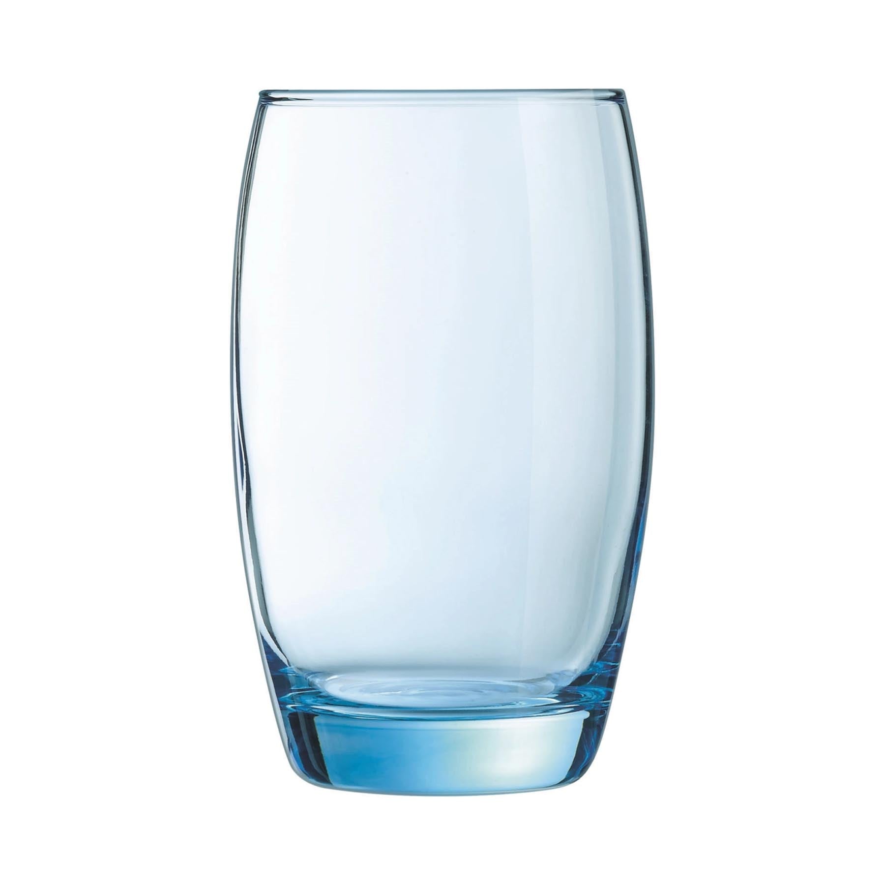 Salto eisblau Wasserglas 0.35lt D7.6cm H12.1cm in Blau präsentiert im Onlineshop von KAQTU Design AG. Glas ist von Arc