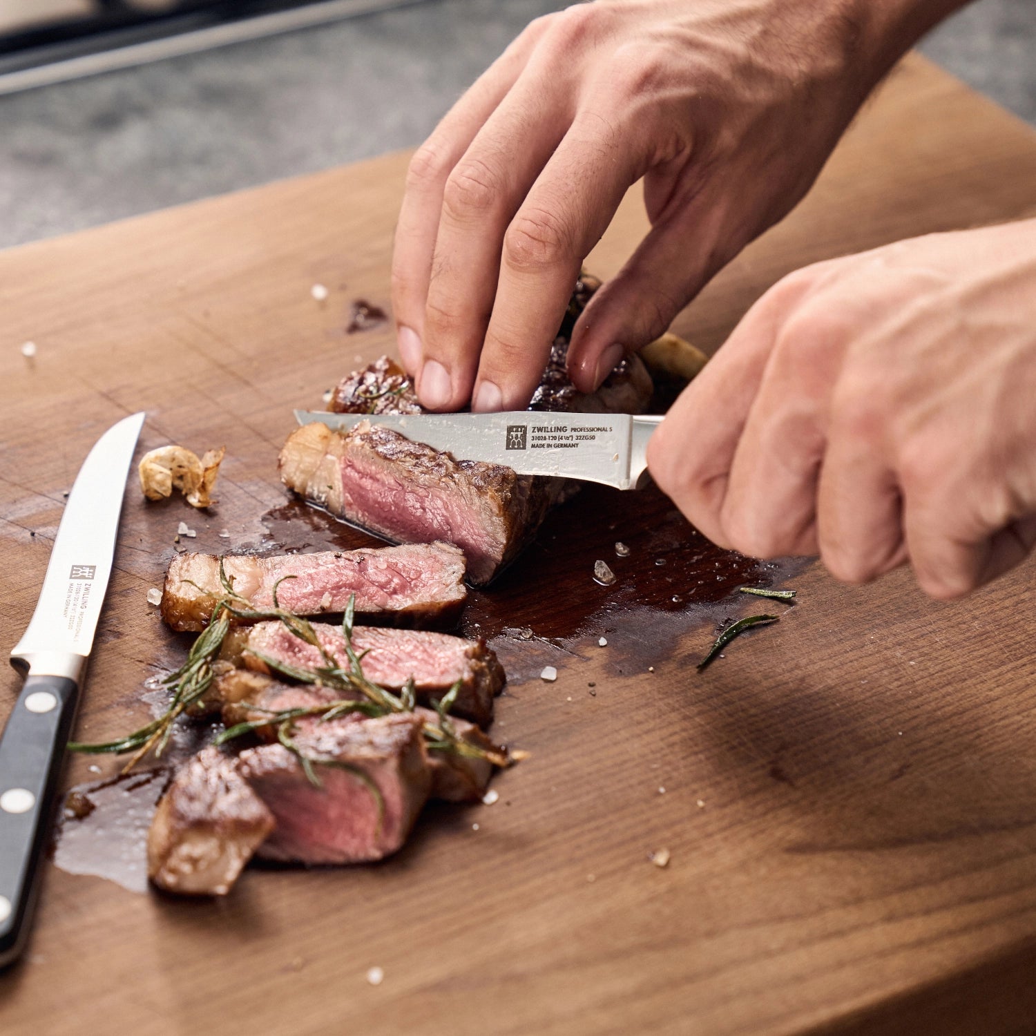 Professional "S" 4er Set Steakmesser