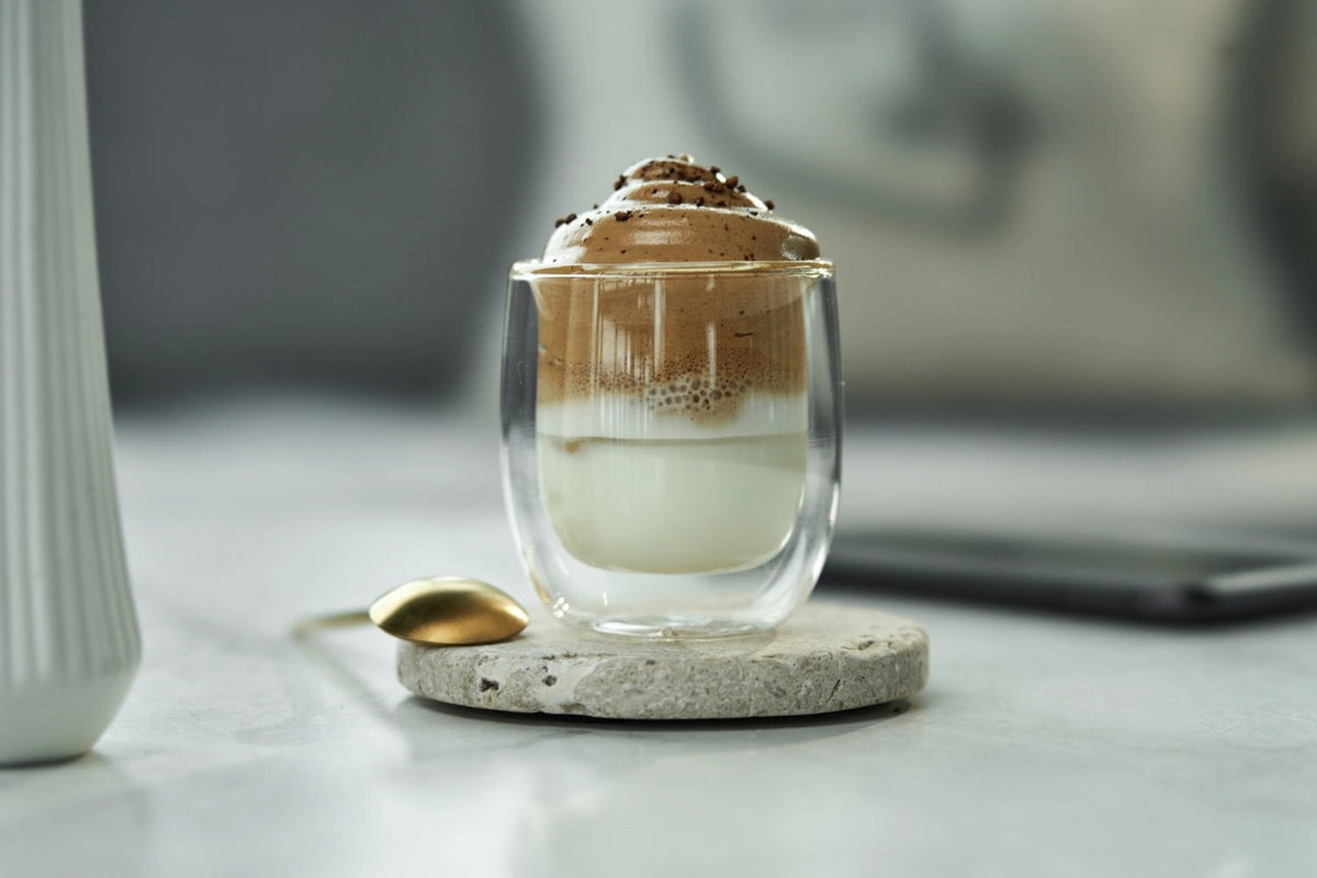 Sorrento Espressogläser doppelwandig, 2er Set, 80 ml in Transparent präsentiert im Onlineshop von KAQTU Design AG. Espressotassen ist von Zwilling Kitchen