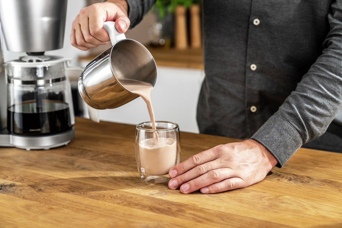 Sorrento Kaffeegläser doppelwandig, 2er Set, 200 ml in Transparent präsentiert im Onlineshop von KAQTU Design AG. Kaffeetassen ist von Zwilling Kitchen