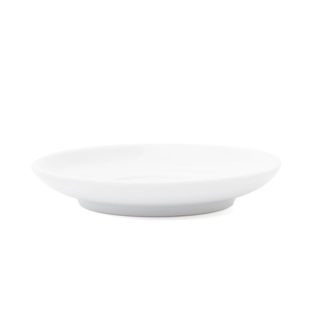 Verona Untertasse weiss zu Kaffee- und Cappuccinotasse in Weiss präsentiert im Onlineshop von KAQTU Design AG. Tasse ist von Ancap