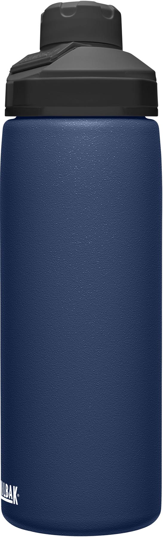 Stylische Camelbak Trinkflasche Chute Mag V.I. 0.6l in elegantem Navy-Blau, ideal für unterwegs und sportliche Aktivitäten.