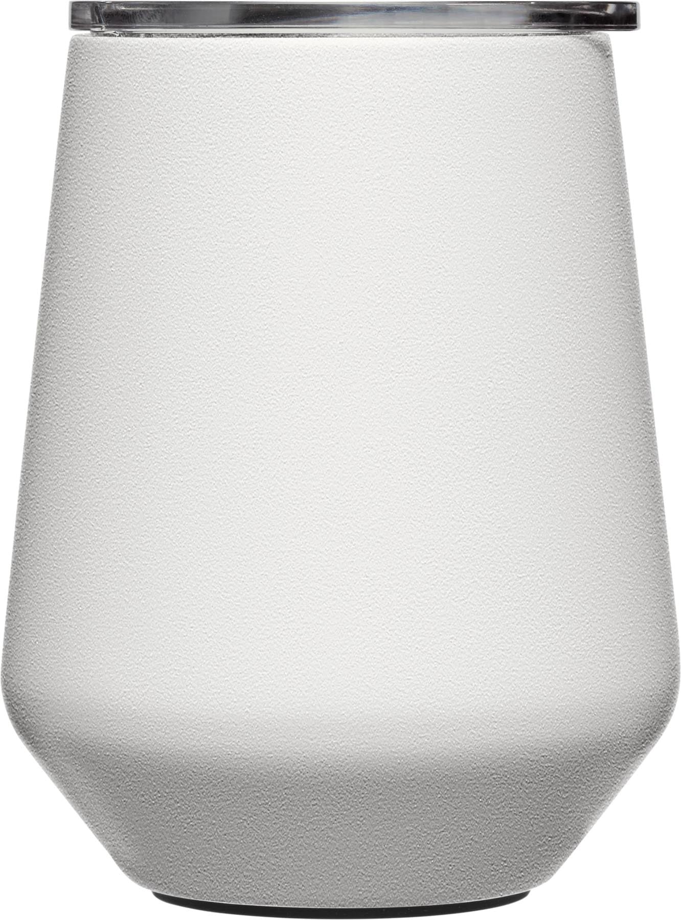 Eleganter CamelBak Wine Tumbler V.I. 0.35l in strahlendem Weiß, ideal für Weinliebhaber und stilvolle Getränke unterwegs.