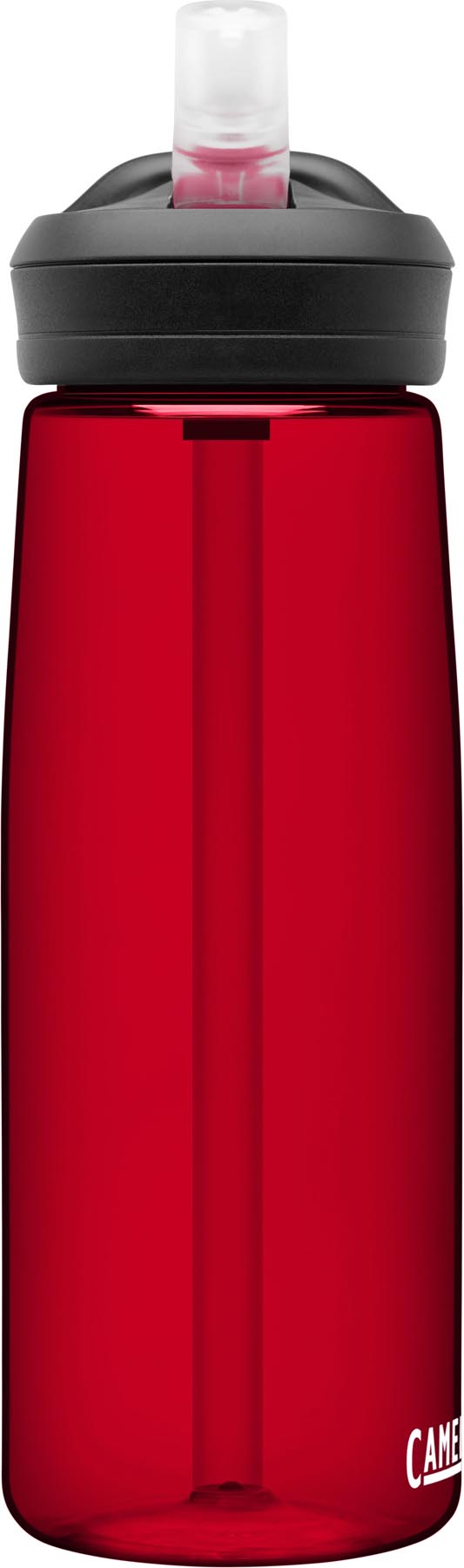 Eddy+ Bottle 0.75l cardinal, 21 in Rot präsentiert im Onlineshop von KAQTU Design AG. Aufbewahrungsbehälter ist von Camelbak