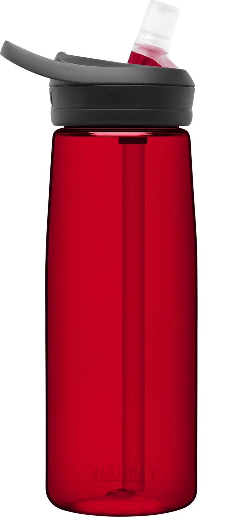 Eddy+ Trinkflasche 0.75l in leuchtendem Kardinalrot, ideal für unterwegs, von Camelbak – stilvoll und funktional.