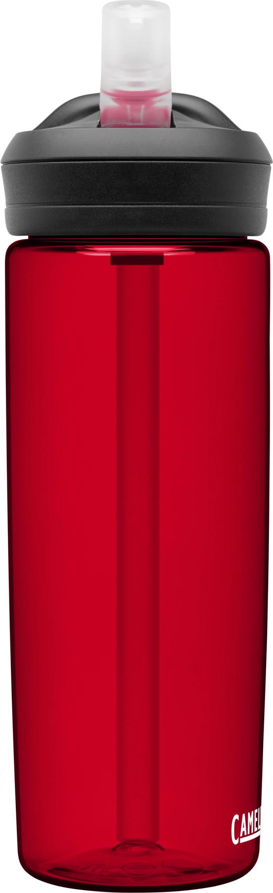 Eddy+ Bottle 0.6l cardinal, 21 in Rot präsentiert im Onlineshop von KAQTU Design AG. Aufbewahrungsbehälter ist von Camelbak