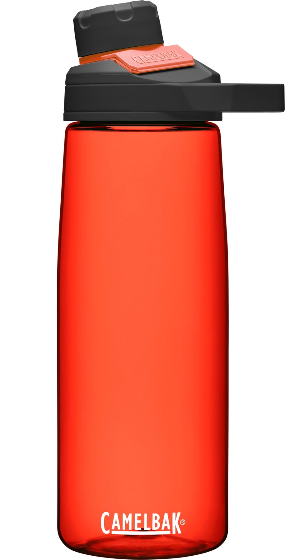 Chute Mag Bottle 0.75l fiery red 23 in Orange präsentiert im Onlineshop von KAQTU Design AG. Aufbewahrungsbehälter ist von Camelbak