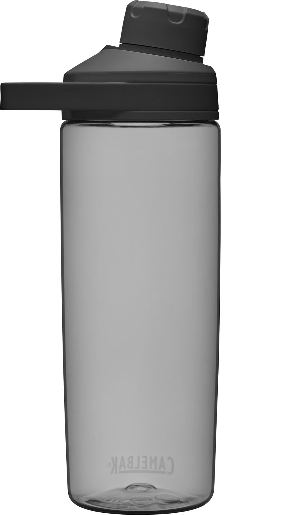 Stylische Chute Mag Bottle 0.6l in elegantem Charcoal-Grau von Camelbak, ideal für unterwegs und umweltfreundlich.