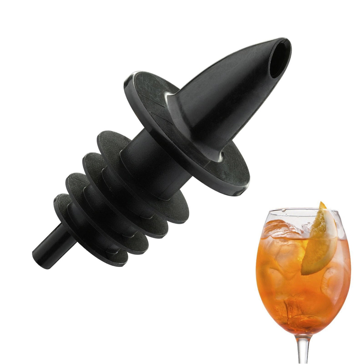 Jet-pour Ausgiesser schwarz in Schwarz präsentiert im Onlineshop von KAQTU Design AG. Barzubehör ist von Westmark