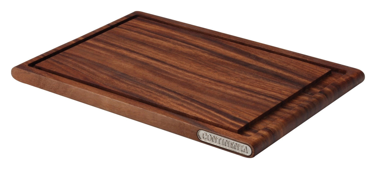 Akazie Tranchierbrett 43x29x2.4 cm in Braun präsentiert im Onlineshop von KAQTU Design AG. Schneidbrett ist von Continenta