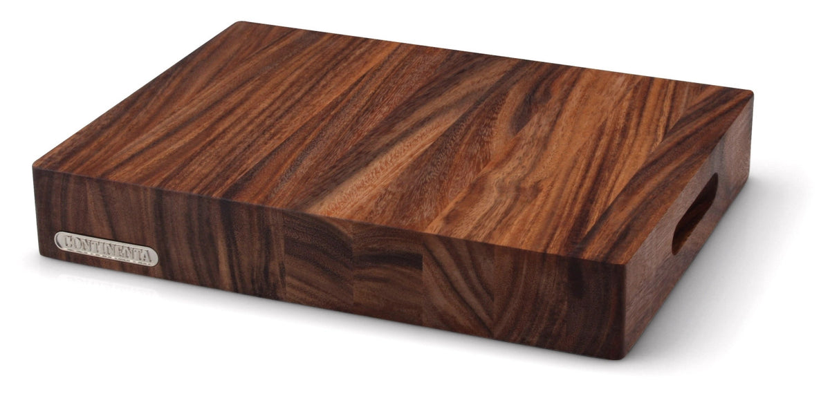 Akazie Hackblock, 48x36x6 cm in Braun präsentiert im Onlineshop von KAQTU Design AG. Küchenhelfer ist von Continenta