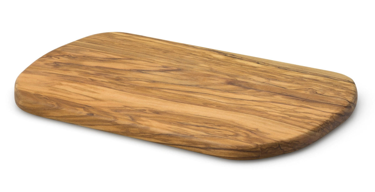 Olivenholz Schneidebrett 34x22x1.6 cm in Braun präsentiert im Onlineshop von KAQTU Design AG. Schneidbrett ist von Continenta