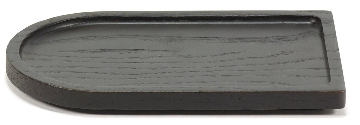 La Mère Tablett M 30x18x2.5 cm Black in Schwarz präsentiert im Onlineshop von KAQTU Design AG. Tablett ist von Serax