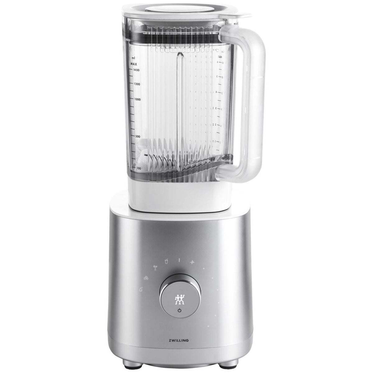 Enfinigy Standmixer Universal silber 1.4l in Silber präsentiert im Onlineshop von KAQTU Design AG. Küchengerät ist von Zwilling Kitchen