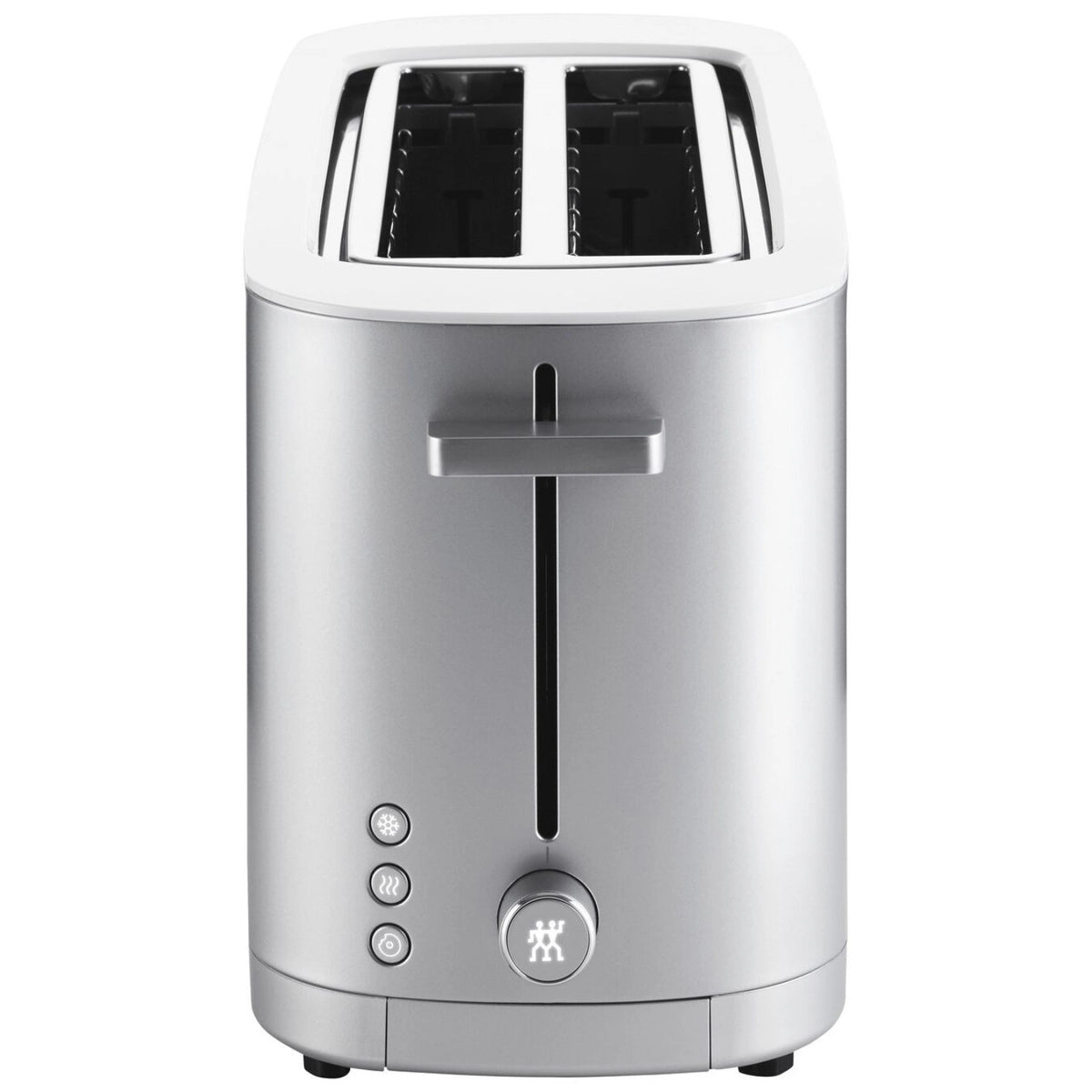 Enfinigy Toaster 2x4 mit Brötchenaufsatz silber in Silber präsentiert im Onlineshop von KAQTU Design AG. Küchengerät ist von Zwilling Kitchen