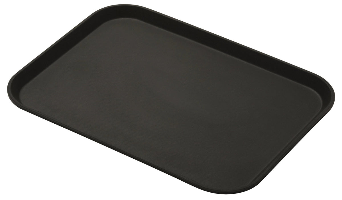 Camtread Tablett 27x35cm schwarz rutschfest in Schwarz präsentiert im Onlineshop von KAQTU Design AG. Tablett ist von Cambro