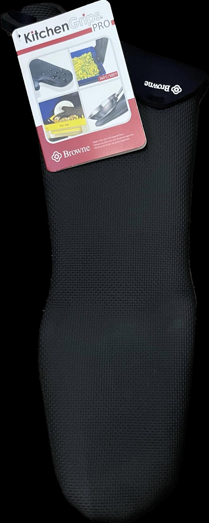 Topfhandschuh 44cm in Schwarz präsentiert im Onlineshop von KAQTU Design AG. Backutensilien ist von Cuisipro