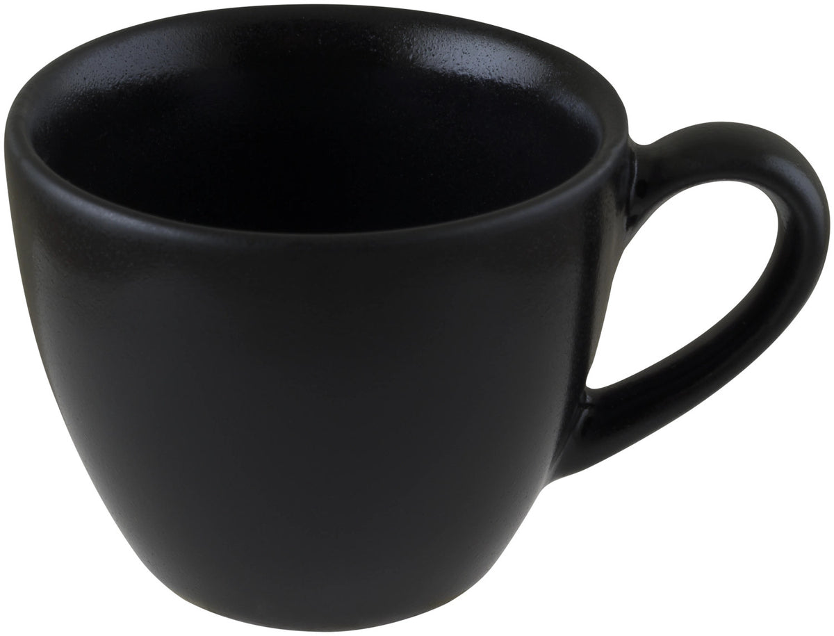 Notte Rita Espressotasse 80ml in Schwarz präsentiert im Onlineshop von KAQTU Design AG. Espressotassen ist von Bonna