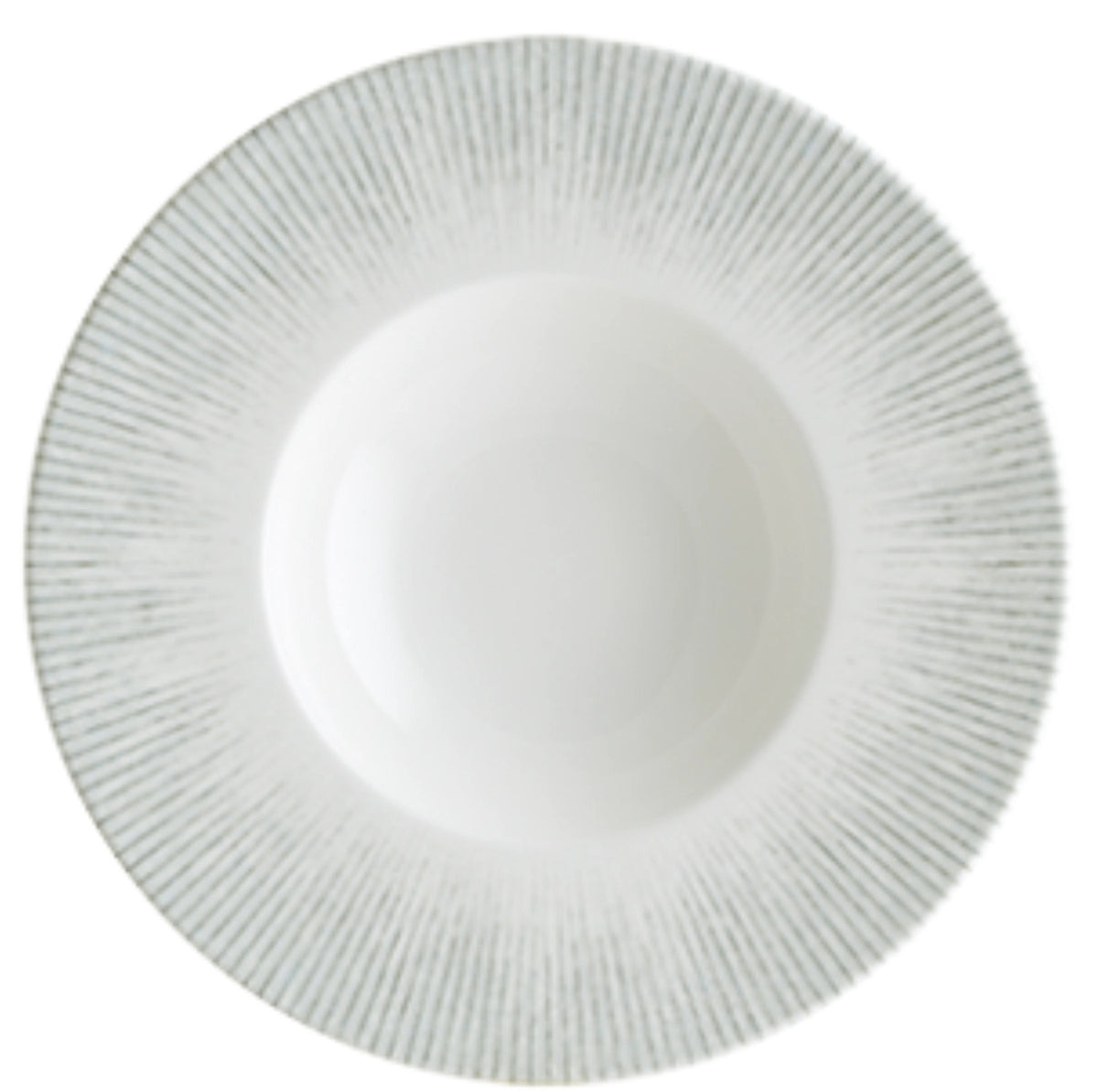 Iris Banquet Teller tief 28cm 400ml in Weiss präsentiert im Onlineshop von KAQTU Design AG. Teller ist von Bonna