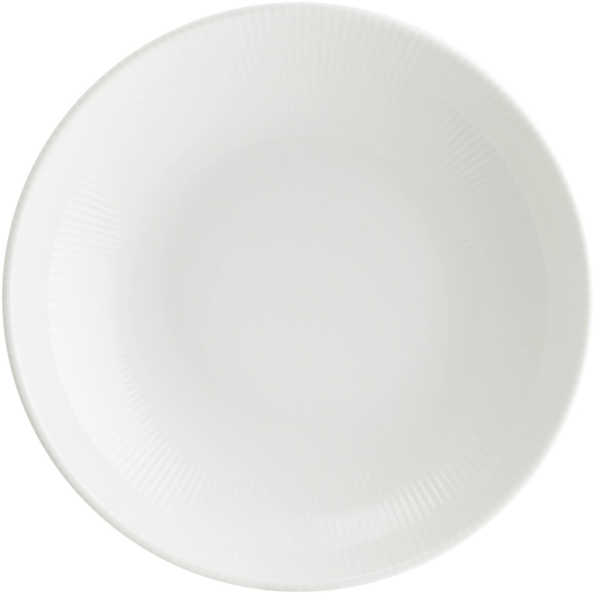 Iris White Bloom Teller tief 23cm 1l in Weiss präsentiert im Onlineshop von KAQTU Design AG. Teller ist von Bonna