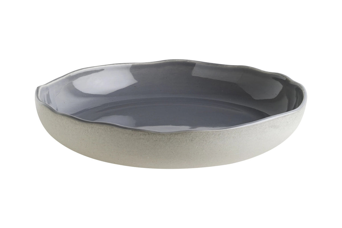 Gris Cras Teller tief D23cm 60cl in Grau präsentiert im Onlineshop von KAQTU Design AG. Teller ist von Bonna