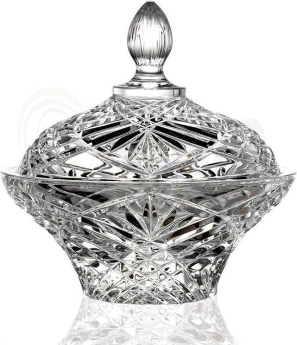 Melodia Candy Box Ø18 H10.3 cm in Transparent präsentiert im Onlineshop von KAQTU Design AG. Schale ist von RCR