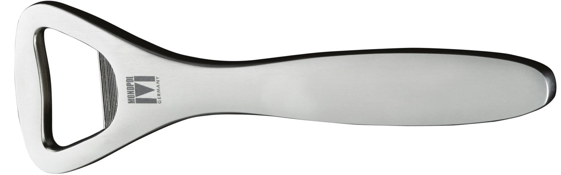 Kapselheber Linea, edelmattiert, 14x4.5x0.5cm in Grau präsentiert im Onlineshop von KAQTU Design AG. Barzubehör ist von Westmark