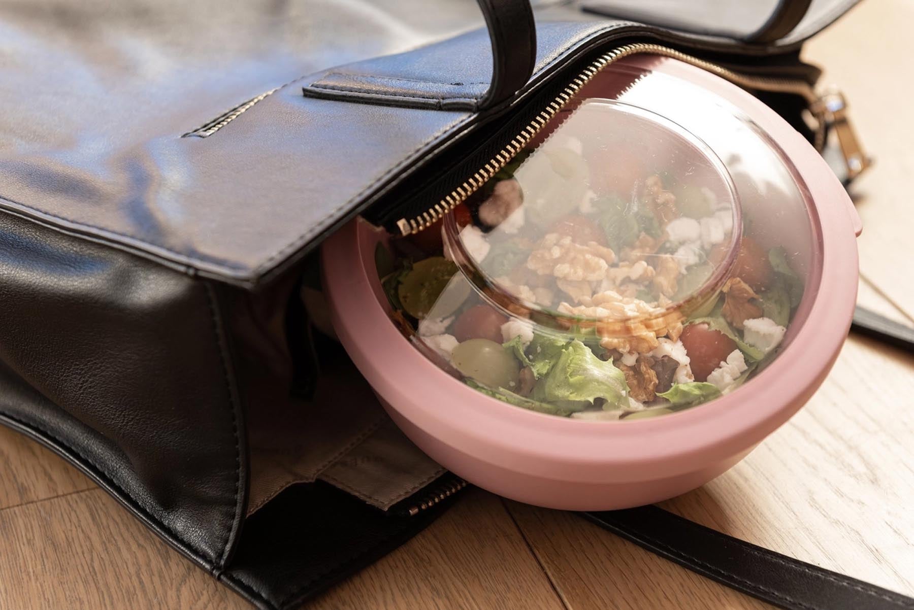Elegantes Schüsselset in sanftem Pink von Amuse Life, ideal für kreative Anrichteideen und stilvolle Snack-Präsentationen.
