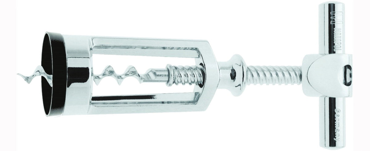 Glockenkorkenzieher Chiantiu.GK, verch, 15.5x7x3.5cm in Silber präsentiert im Onlineshop von KAQTU Design AG. Barzubehör ist von Westmark