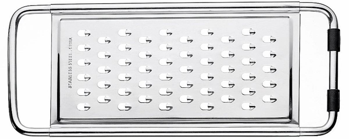 Röstiraffel fein mit Antirutsch-Silikonringen, 29cm in Silber präsentiert im Onlineshop von KAQTU Design AG. Küchenhelfer ist von Cuisipro