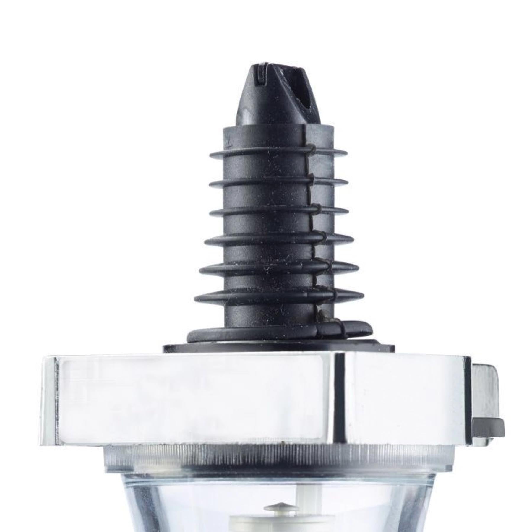 Elegantes Spirituosen-Dosiergerät aus Metall, 2cl, ideal für präzises Messen von Getränken. Praktisches Barzubehör von Westmark auf ansprechender Karte.