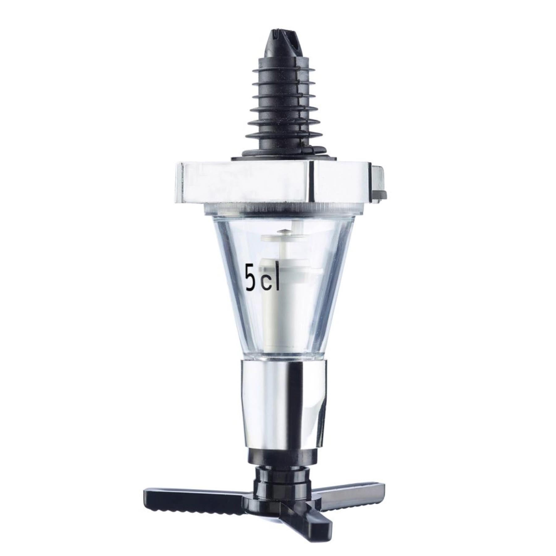 Spirituosen-Dosiergerät Metall einzeln 5cl in Grau präsentiert im Onlineshop von KAQTU Design AG. Küchenhelfer ist von Westmark