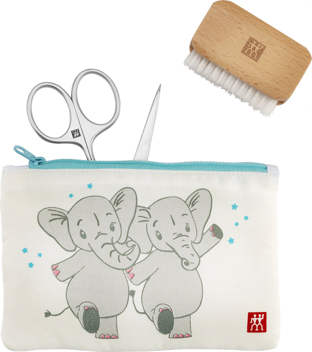 TWINOX Baby- und Kinder-Nagelpflege Set, 3tlg. in Blau präsentiert im Onlineshop von KAQTU Design AG. Pflege ist von Zwilling Beauty