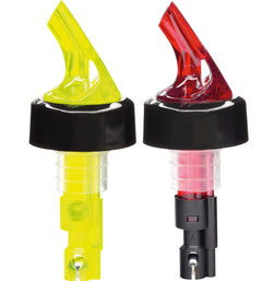 2 Stk. Posi Pour Dosierausgiesser gelb, rot 2cl