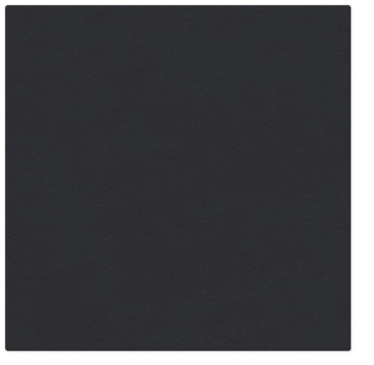 Servietten Dinner 50x Unifarbe schwarz, 40x40cm in Schwarz präsentiert im Onlineshop von KAQTU Design AG. Servietten ist von PAW