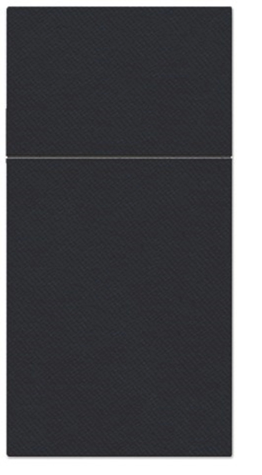 Bestecktasche 50x Unicolor schwarz, 39x40cm in Schwarz präsentiert im Onlineshop von KAQTU Design AG. Tischset ist von PAW