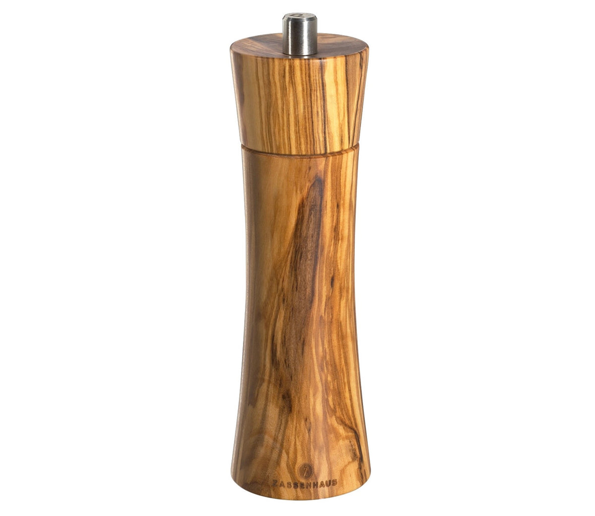 Pfeffermühle "Frankfurt" 18 cm Olivenholz in Braun präsentiert im Onlineshop von KAQTU Design AG. Salz & Pfeffer ist von Amefa