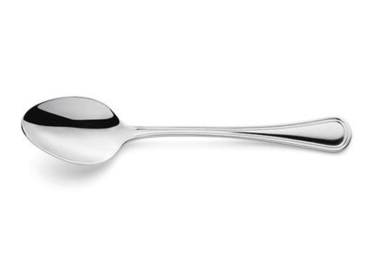 Haydn Kaffeelöffel 18/10, hochglänzend in Silber präsentiert im Onlineshop von KAQTU Design AG. Besteck ist von Amefa