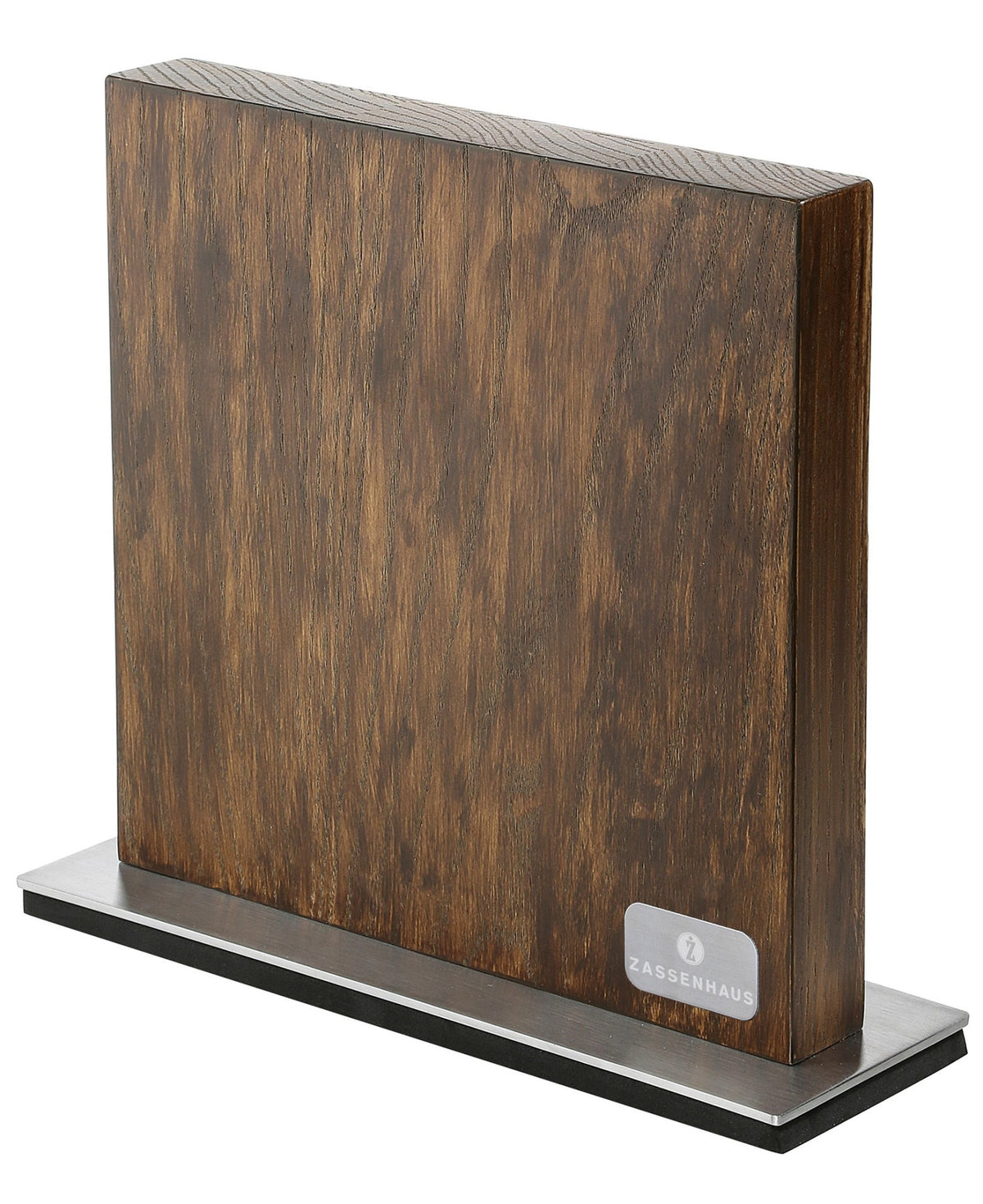 Magnet-Messerblock, Esche 28 x 9 x 25,5 cm in Braun präsentiert im Onlineshop von KAQTU Design AG. Messerblock ist von Amefa