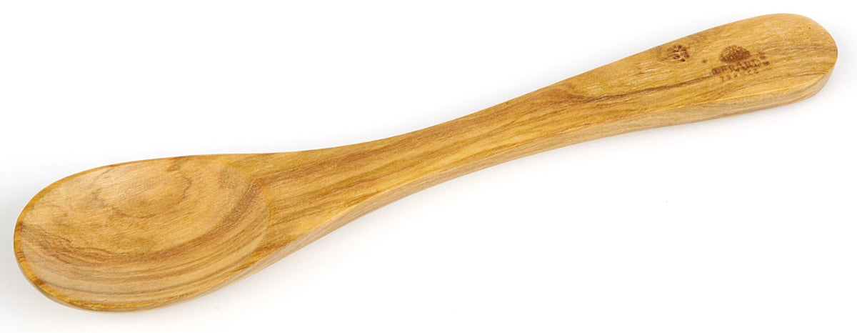 Marmeladenlöffel Olivenholz 15 cm in Braun präsentiert im Onlineshop von KAQTU Design AG. Besteck ist von Bérard