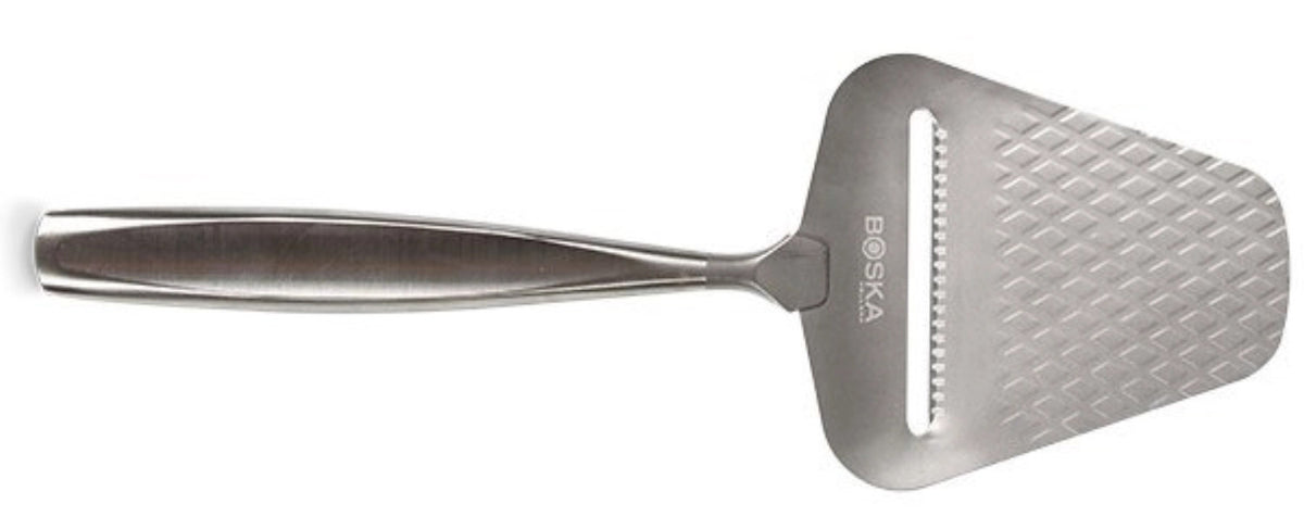 Käsehobel Monaco+ silber Edelstahl in Silber präsentiert im Onlineshop von KAQTU Design AG. Käsezubehör ist von Boska