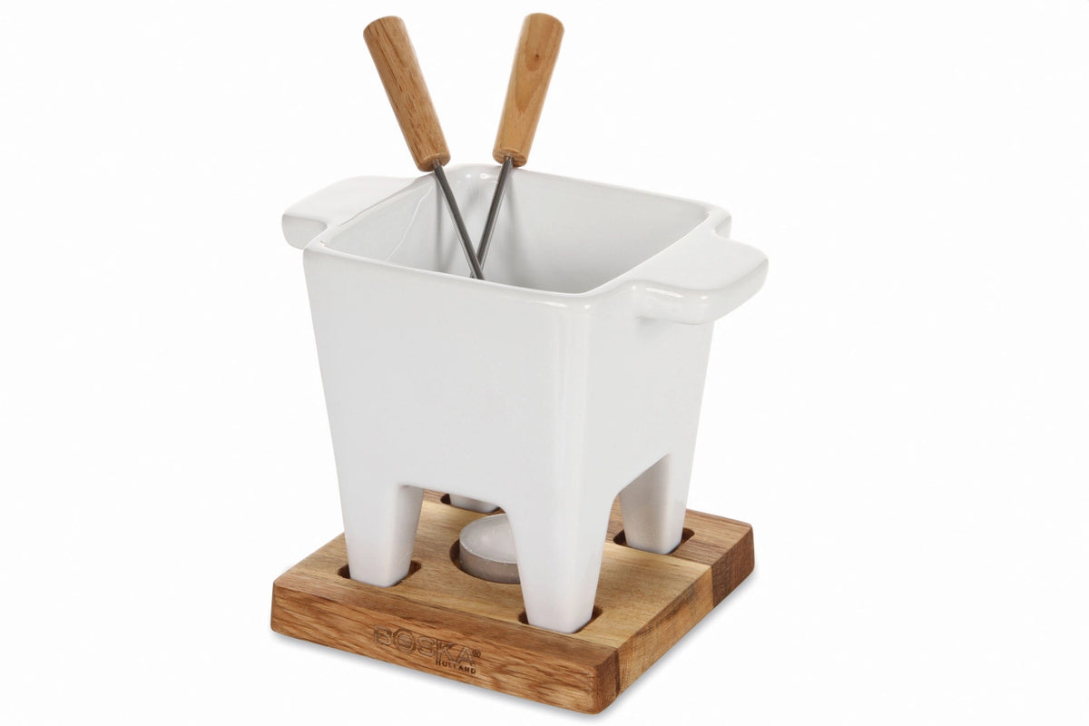 Tapas Fondue Bianco 200ml in Weiss präsentiert im Onlineshop von KAQTU Design AG. Fondue/Raclette ist von Boska