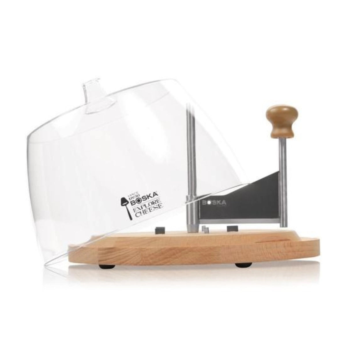 Käsesch. Amigo mit Glocke in Braun präsentiert im Onlineshop von KAQTU Design AG. Käsezubehör ist von Boska