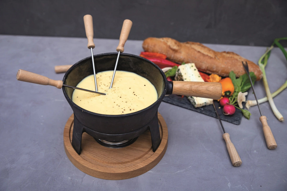 Fondueset Pro L 1.8lt in Schwarz präsentiert im Onlineshop von KAQTU Design AG. Fondue/Raclette ist von Boska